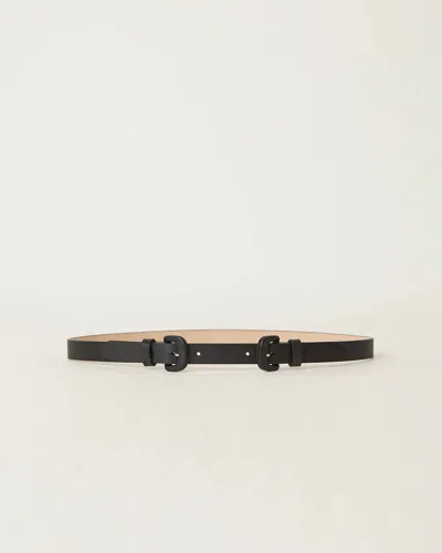 B-low The Belt Women's Ollie Double Belt In Black