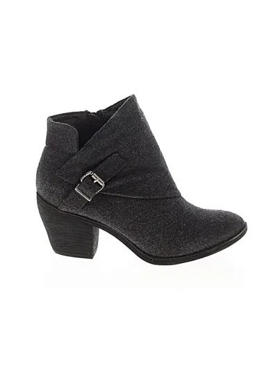 Pre-owned Blowfish Ankle Boots In Gray