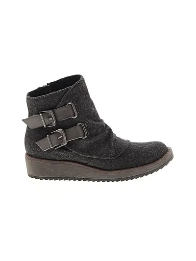 Pre-owned Blowfish Ankle Boots In Gray