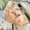 Blowfish Barbados Wedge In Cashew In Multi
