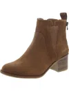 BLOWFISH BEAM WOMENS FAUX SUEDE POINTED TOE ANKLE BOOTS