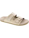 Blowfish Cardinal Womens Adjustable Casual Slide Sandals In White