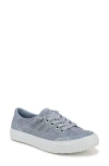 Blowfish Footwear Alex Platform Low Top Sneaker In Blue Fabric/faux Leather