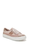 Blowfish Footwear Alex Platform Low Top Sneaker In Rose Gold Fabric/faux Leather