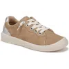 Blowfish Footwear Boardwalk Low Top Sneaker In Desert Taupe Faux Leather