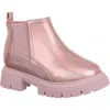 Blowfish Footwear Blowfish Malibu Kids' Carousel Lug Sole Boot In Ether Pink
