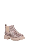 Blowfish Footwear Blowfish Malibu Kids' Carousel Lug Sole Boot In Sugar Pink
