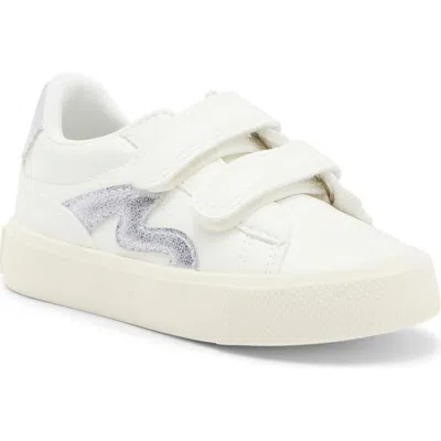 Blowfish Footwear Kids' Vince Strap Sneaker In White/lavender