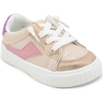 Blowfish Footwear Kids' Willa Sneaker In Rose Gold/rose/purple