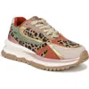Blowfish Footwear Leo Sneaker In Leopard Fabric/faux Leather