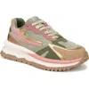 Blowfish Footwear Leo Sneaker In Sage/berry Microsuede