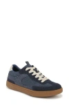 Blowfish Footwear Tastic Low Top Sneaker In Navy Multi Faux Leather