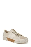 Blowfish Footwear Walk On Platform Low Top Sneaker In Soft Gold Sueded Faux Leather