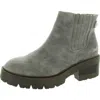 Blowfish Joy Womens Lugged Sole Faux Leather Chelsea Boots In Multi