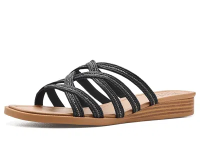 Blowfish Malibu Addison 2 Slide Sandals In Black