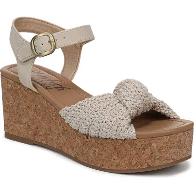 Blowfish Malibu Adore Platform Wedge Sandal In Neutral