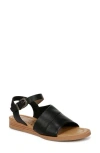 Blowfish Malibu Women's Ardice Strappy Low Wedge Sandals In Black Faux Leather