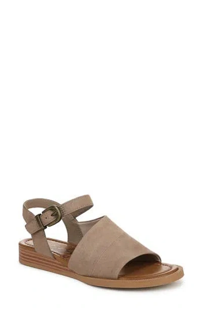 Blowfish Malibu Ardice Sandal In Oak Tan Faux Suede