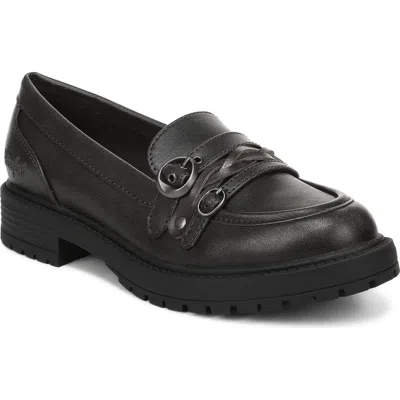 Blowfish Malibu Asher Faux Leather Loafer In Black