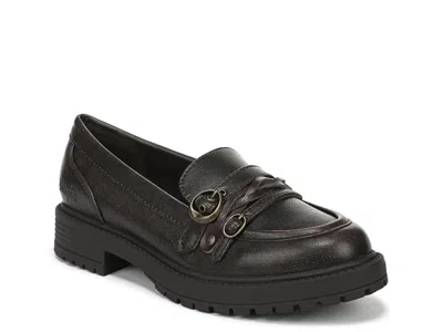 Blowfish Malibu Asher Platform Loafer In Chocolate Brown