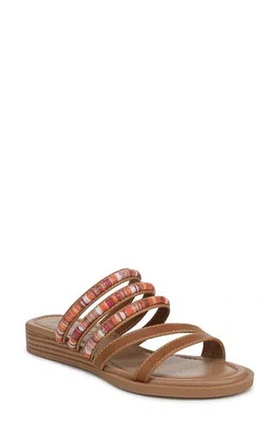 Blowfish Malibu August Slide Sandals In Brown