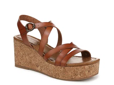 Blowfish Malibu Aurora Wedge Sandal In Brown