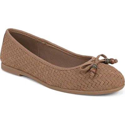 Blowfish Malibu Bardot 2 Ballet Flat In Brown