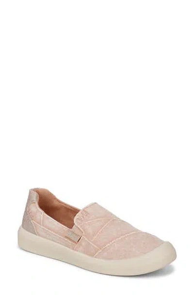 Blowfish Malibu Beachfront Slip On Sneaker In Pink Washed Canvas
