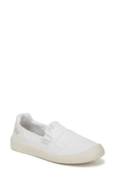 Blowfish Malibu Beachfront Slip On Sneaker In White Canvas