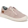 Blowfish Malibu Beachside Low Top Sneaker In Ballerina Pink Twill Fabric