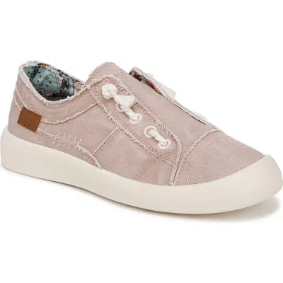 Blowfish Malibu Beachside Low Top Sneaker In Ballerina Pink Twill Fabric