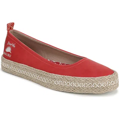 Blowfish Malibu Benita Espadrille Flat In Red