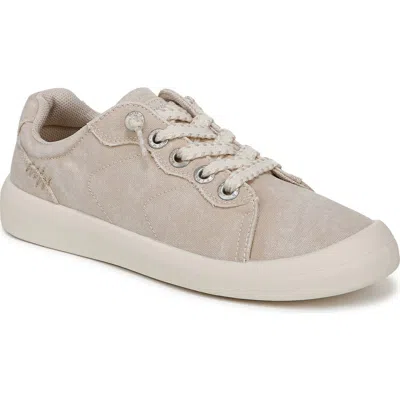 Blowfish Malibu Boardwalk Low Top Sneaker In Cream Canvas