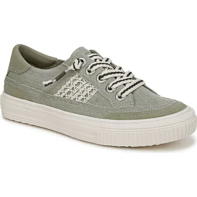 Blowfish Malibu Boardwalk Low Top Sneaker In Pistachio Green Twill Fabric