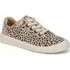 Blowfish Malibu Boardwalk Low Top Sneaker In Pixie Cheetah Fabric