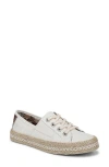 Blowfish Malibu Buenos Woven Sneaker In Cream Twill Fabric