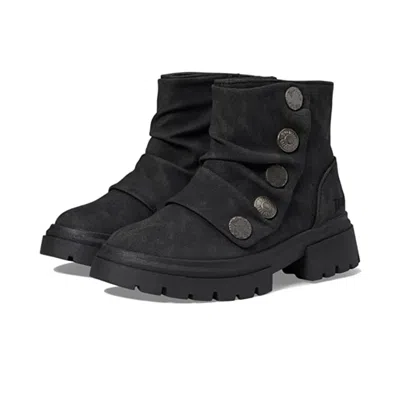 Blowfish Malibu Kids' Can Do-t Boots Black Lug Sole Ankle Bootie Jzz1201