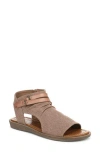 Blowfish Malibu Denver Sandal In Sand Denim Fabric