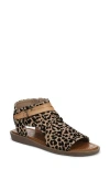 Blowfish Malibu Denver Sandal In Sand Leopard Faux Leather