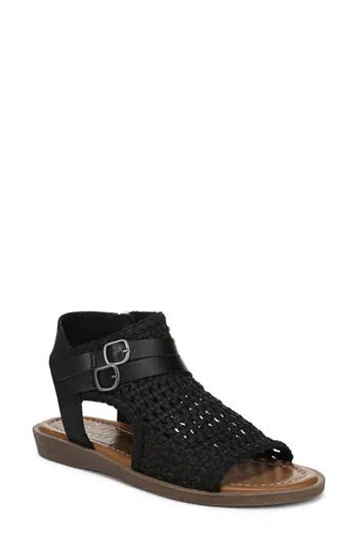 Blowfish Malibu Dream Sandal In Black Faux Suede