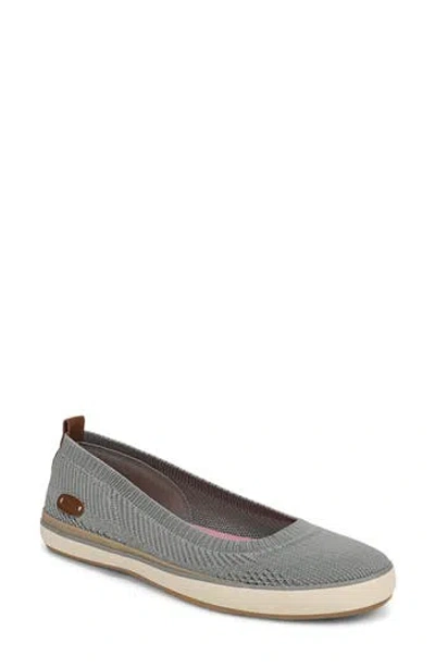 Blowfish Malibu Ez Does Knit Ballet Flat In Gray