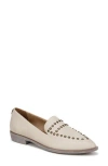 Blowfish Malibu Women's Harper Pointed-toe Flat Loafers In Off White Pebbled Faux Leather