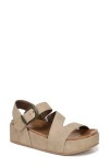 Blowfish Malibu Isabel Platform Sandal In Sand Faux Nubuck