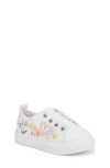 Blowfish Malibu Kids' All Play Slip-on Sneaker In White Canvas