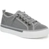Blowfish Malibu Kids' Cove Slip-on Sneaker In Grey Twill Fabric