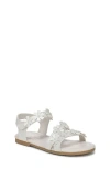Blowfish Malibu Kids' Flower Strap Sandal In White