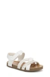 Blowfish Malibu Kids' Gaia Ankle Strap Sandal In White