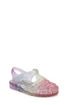 Blowfish Malibu Kids' Jellyfish T-strap Sandal In Transparent