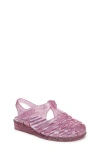 Blowfish Malibu Kids' Jellyfish T-strap Sandal In Purple