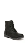 Blowfish Malibu Kids' Rena Star Glitter Combat Boot In Black